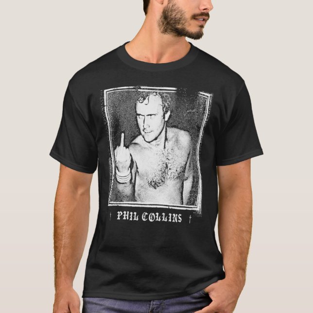 Camiseta Phil Collins T-ShirtPhil Collins __ Punksthetic Fa (Frente)