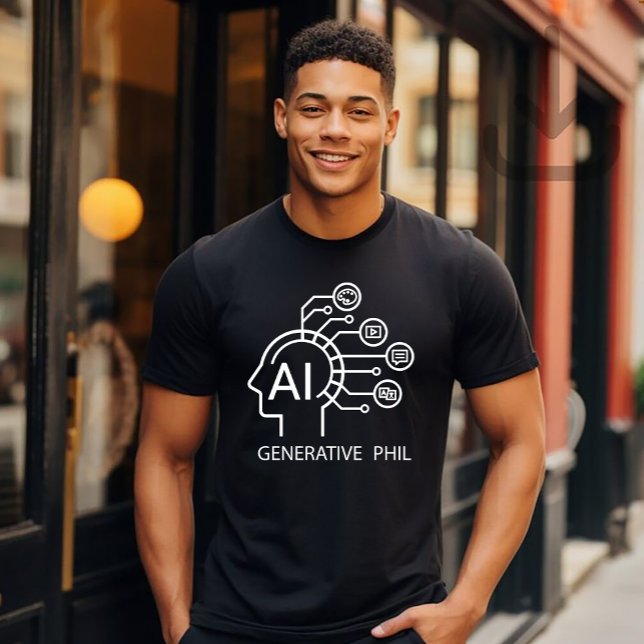 Camiseta Phil Generativo (Criador carregado)