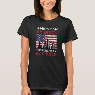 Camiseta Philadelphia dizendo "Vintage" 4 de julho para Phi