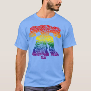 Camiseta Philadelphia Fan Skyline Irmanly LOVE Philly