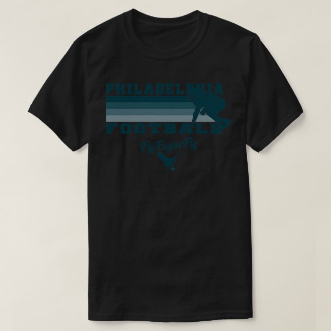 Camiseta Philadelphia Fly Eagles Fly (Frente do Design)