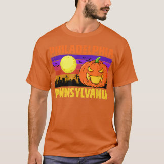 Camiseta Philadelphia Pennsylvania Happy Halloween Party Lo