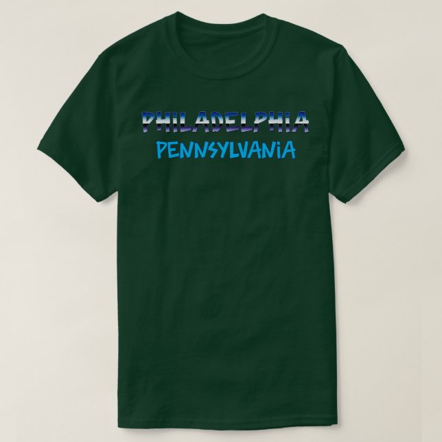 Camiseta Philadelphia Pensilvânia 2 (Frente do Design)