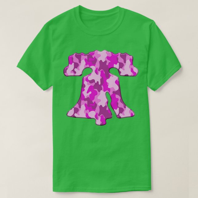 Camiseta Philadelphia Philly Liberty Bell Philly, cor-de-ro (Frente do Design)