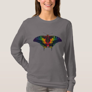 Camiseta Philadelphia Rainbow Prim Flag Swallowtail