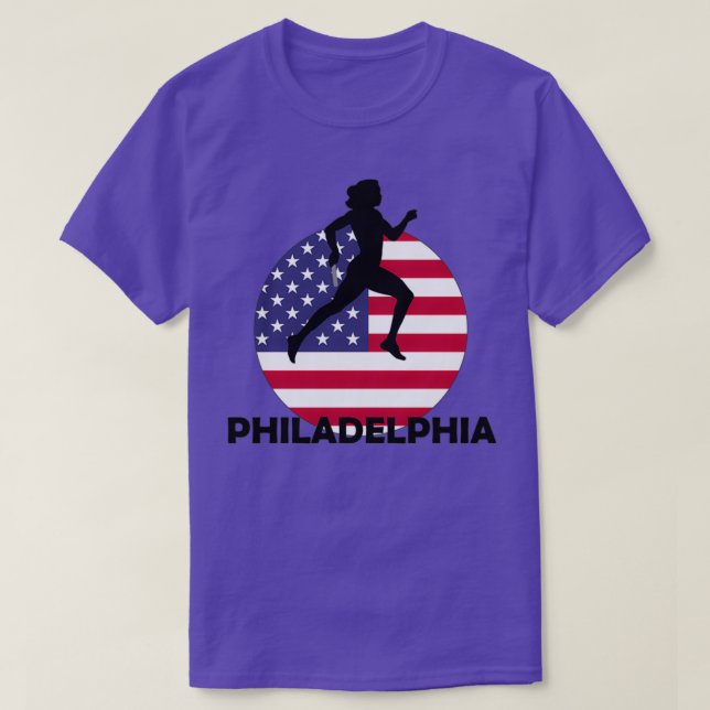 Camiseta Philadelphia Running Relay (Frente do Design)