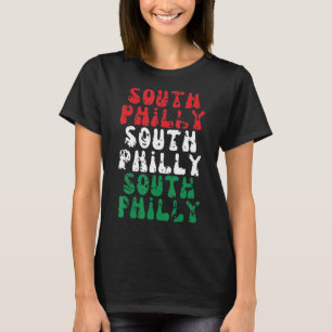 Camiseta Philadelphia South Philly Cidade Italiana de Bande