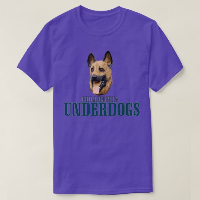 Camiseta Philadelphia Underdog (Frente do Design)