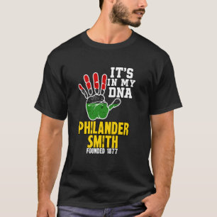 Camiseta Philander Smith, PSC, Design de Souvenir HBC