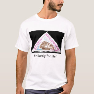 Camiseta Philately para a vida!