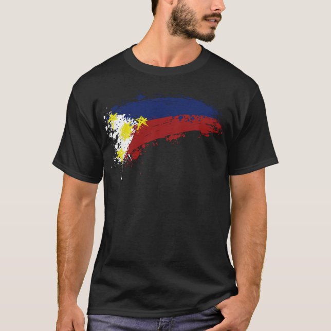 Camiseta PhilFlagSylize2 (Frente)