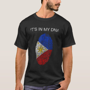 Camiseta Philipines DNA Roots Philippino Visayan Pilipino