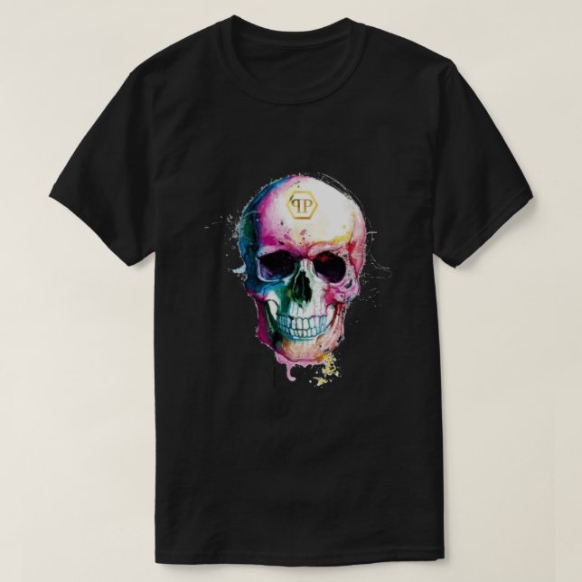 Camiseta philipp plein T-shirt (Frente do Design)