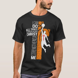 Camiseta Philippians 413 Christian Basketball Religious Bib
