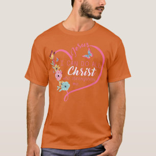 Camiseta Philippians 413 Christian Bible Verse Flower Gifts