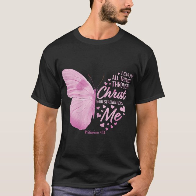 Camiseta Philippians 413 Christian Bible Verse Gifts Women  (Frente)