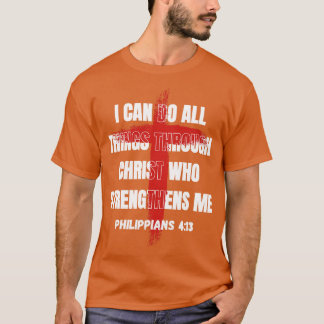Camiseta Philippians 413 Christian Bíblia Verse Gift