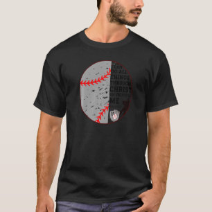 Camiseta Philippians 4 13 Bíblia Verse Christian Gifts Base