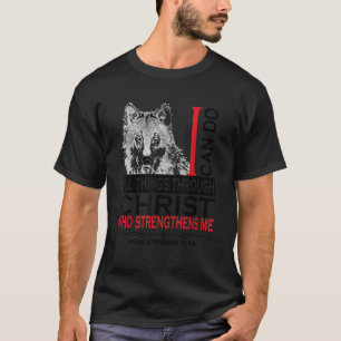 Camiseta Philippians 4 13 Christian Bíblia Verses Legal Wol
