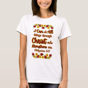 Camiseta Philippians 4,13 T-Shirt