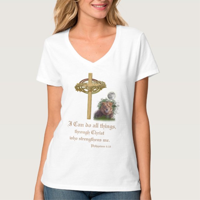 Camiseta Philippians 4:16 (Frente)