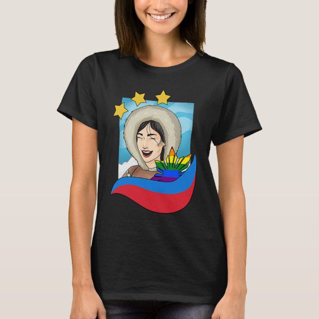 Camiseta Philippines Filipino Filipina Gay Pride LGBTQ Lesb (Frente)
