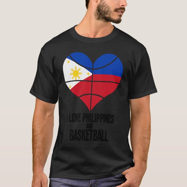 Camiseta Philippines Filipino Sport Basketball Basket Ball  (Frente)
