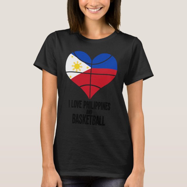 Camiseta Philippines Filipino Sport Basketball Basket Ball  (Frente)