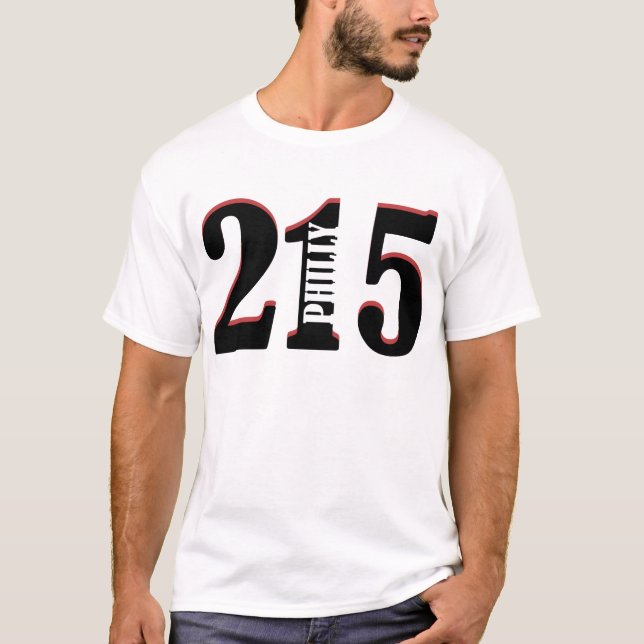 Camiseta Philly 215 (Frente)