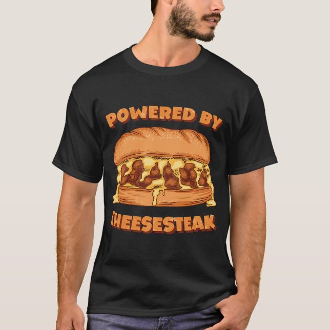 Camiseta Philly Cheesesteak Philadelphia Sandwich Grilled C (Frente)