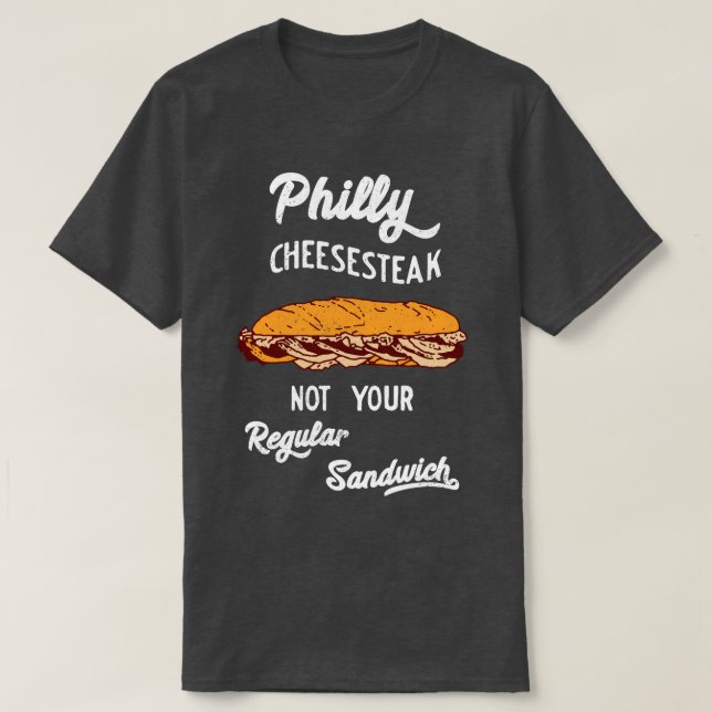 Camiseta Philly Cheesesteaks Philadelphia Pensilvânia Phil (Frente do Design)