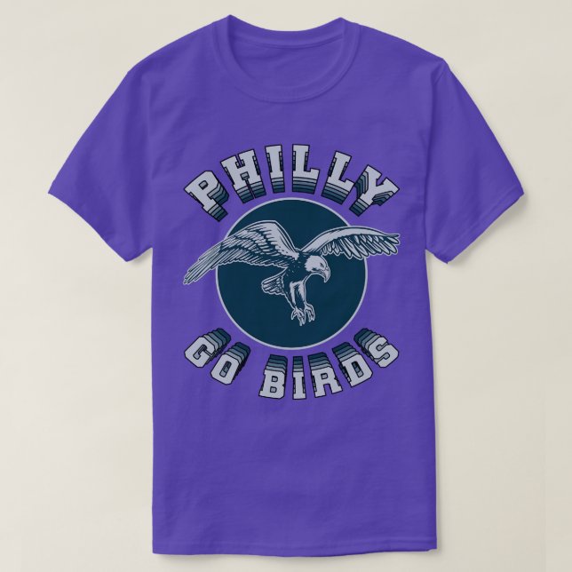 Camiseta Philly Eagles Vai Pássaros (Frente do Design)