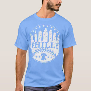 Camiseta Philly Fan Baseball Lover Philadelphia PA City Sky