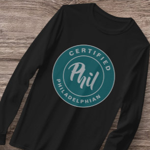 Camiseta Philly Love Philadelphian Midnight Green T-Shirt