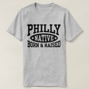 Camiseta Philly Native Nascer e Raised