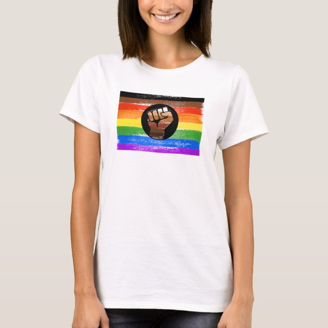 Camiseta Philly Pride Fist (Frente)