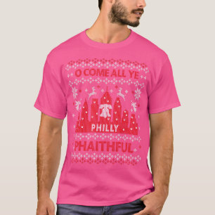 CAMISETA PHILLY UGLY CHRISTMAS SWEATER PARTITY PHILADELPHIA