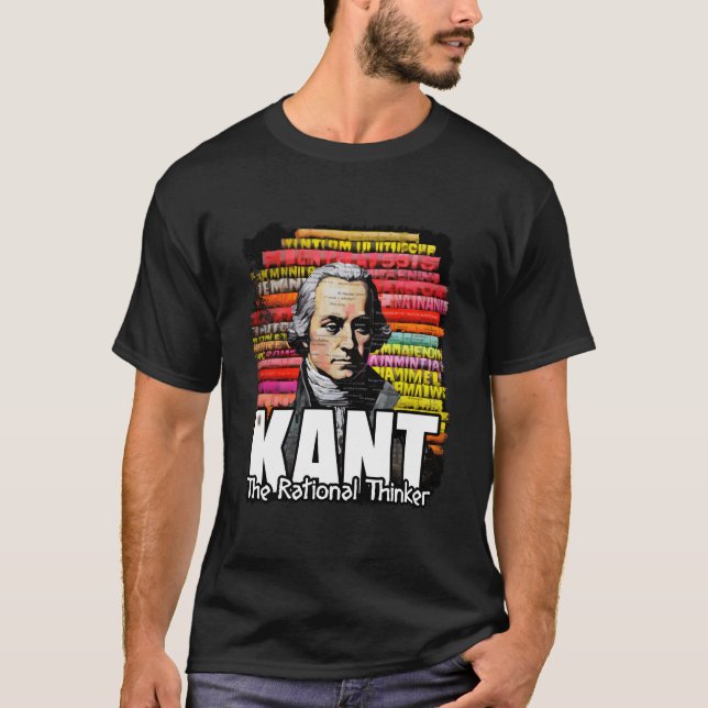 Camiseta Philosopher Kant (Frente)