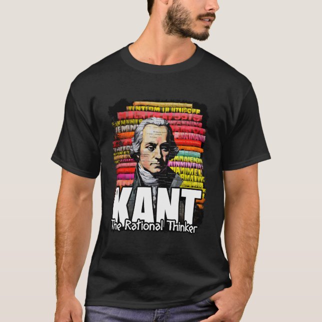 Camiseta Philosopher Kant (Frente)