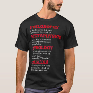 Camiseta Philosophy Metaphysics Theology Science Humor _2