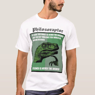 Camiseta Philosoraptor