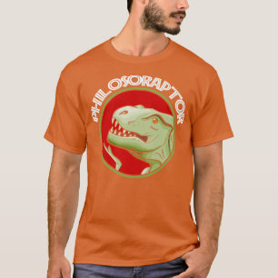 Camiseta Philosoraptor Philosopher Dinossaur