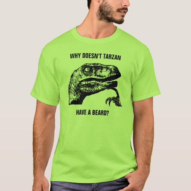 Camiseta Philosoraptor Tarzan (Frente)