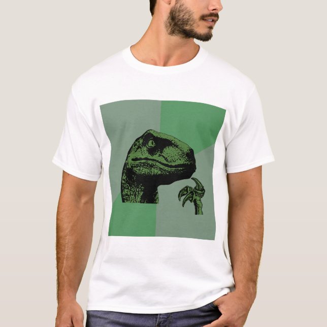 Camiseta Philosoraptor vazio (Frente)