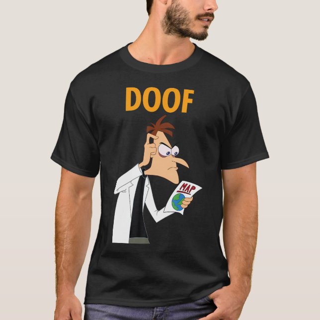 Camiseta Phineas E Ferb Candace Contra A Porta Universo (Frente)