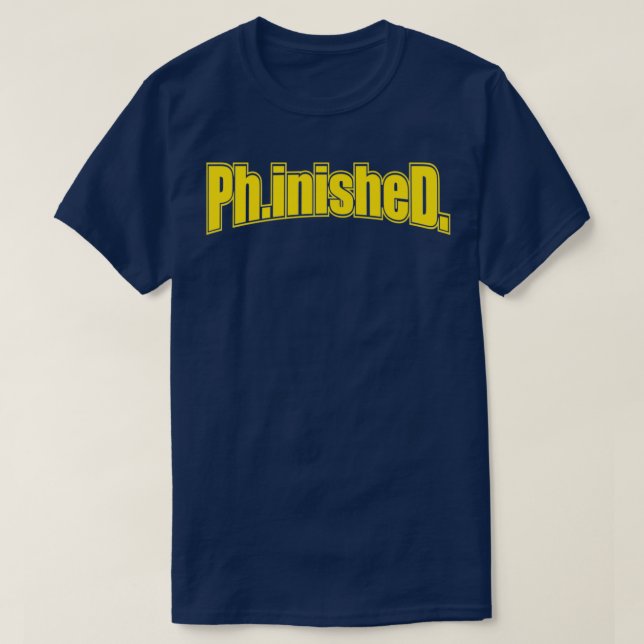Camiseta PhinisheD 2 (Frente do Design)