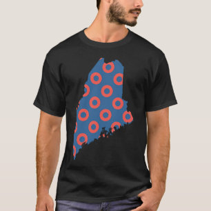 Camiseta Phish Fishman Donut Maine Phan Roupas e Acessórios