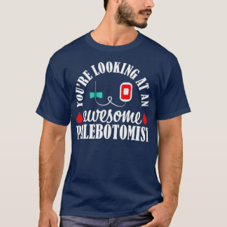 Camiseta Phlebotomist Enfermeira Fantasma Phlebotomy Techni