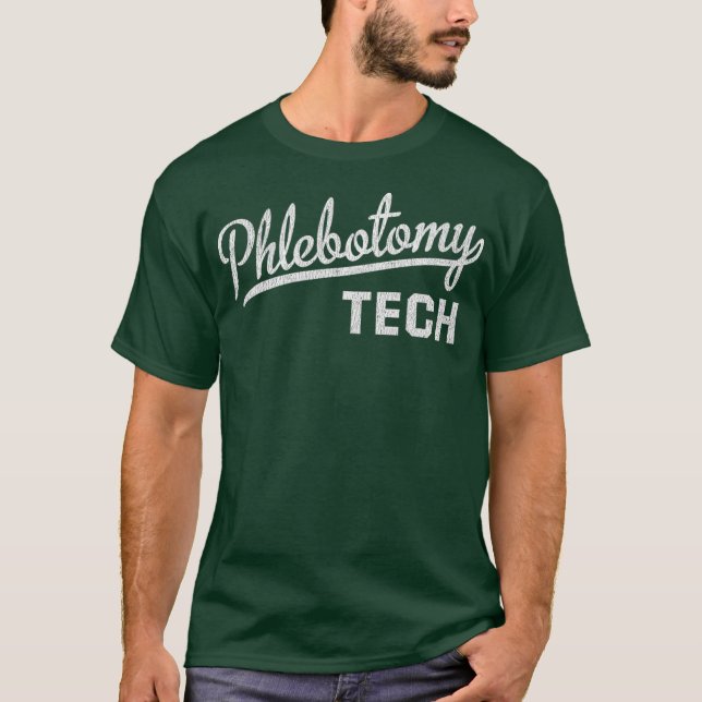 Camiseta Phlebotomist Gift Phlebotomy Technician (Frente)