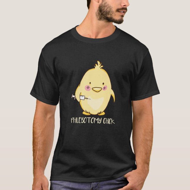 Camiseta Phlebotomist Phlebotomy Chick   (Frente)